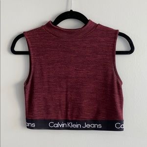 Calvin Klein crop top